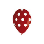 Polka Dots No. 12 Rojo Blanco